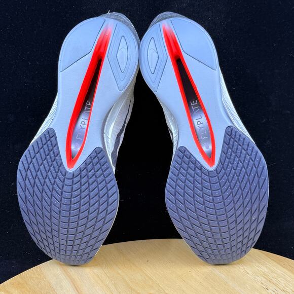 Nike Zoomx Vaporfly Next% 4 White-Gridiron-Obsidian Womens Sz 6.5 [HF6412-100] - Picture 9 of 10